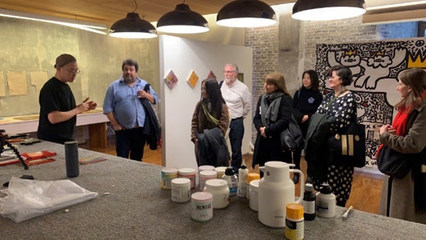 中英藝術(shù)交流再譜新篇 蘇格蘭視覺(jué)藝術(shù)訪(fǎng)華團(tuán)于浦東美術(shù)館圓滿(mǎn)收官